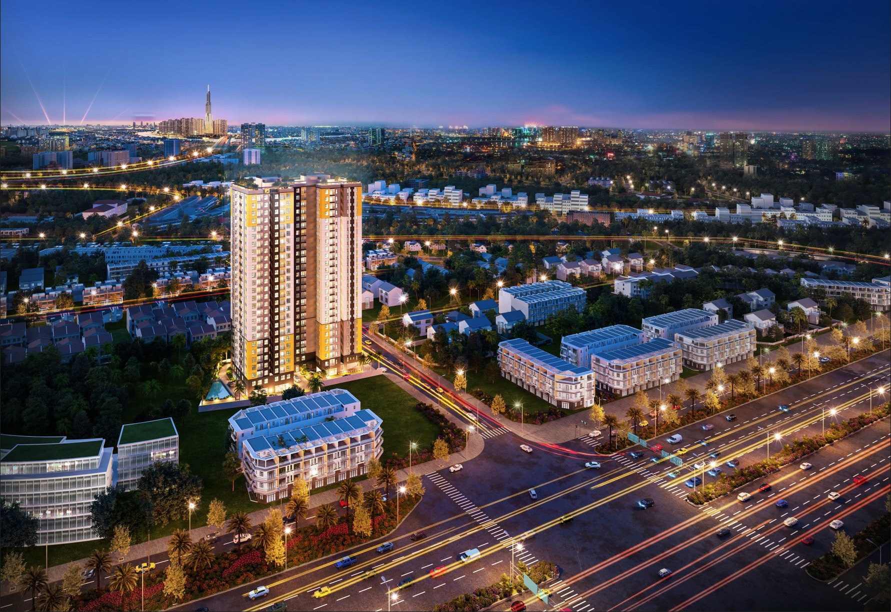 Hình ảnh bcons polaris nằm liền kề đại lộ phạm văn đồng thuộc thành phố Dĩ An Bình Dương