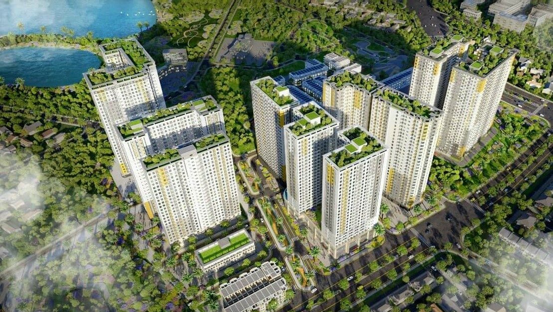 Bcon city được quy hoạch bài bản với công hiên rộng và các dịch vụ tiện ích khác